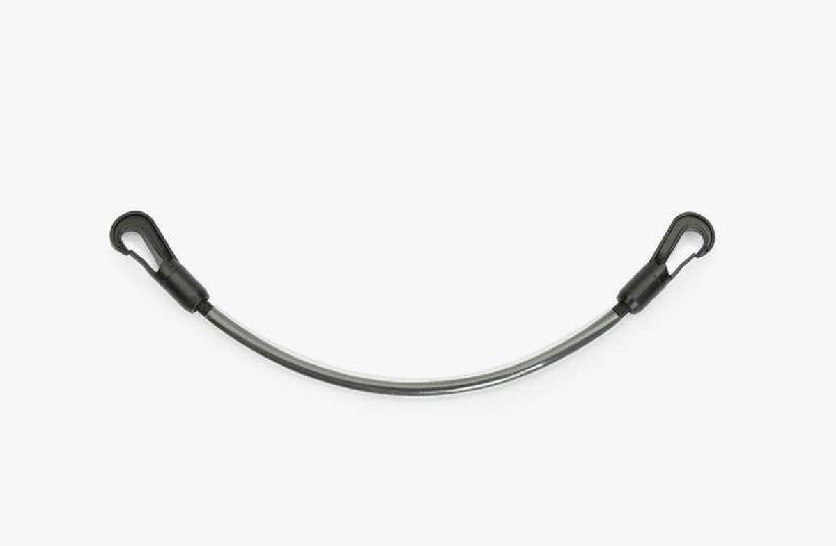 Plastic tail cord black 50cm