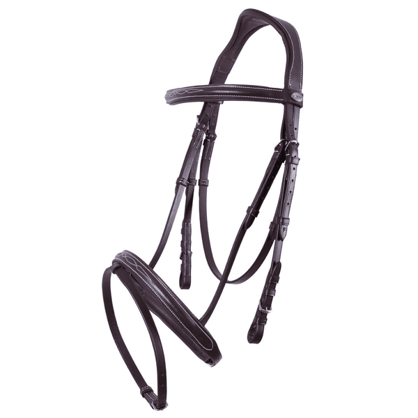 Hovedbilde QHP Bridle luxury stitched 