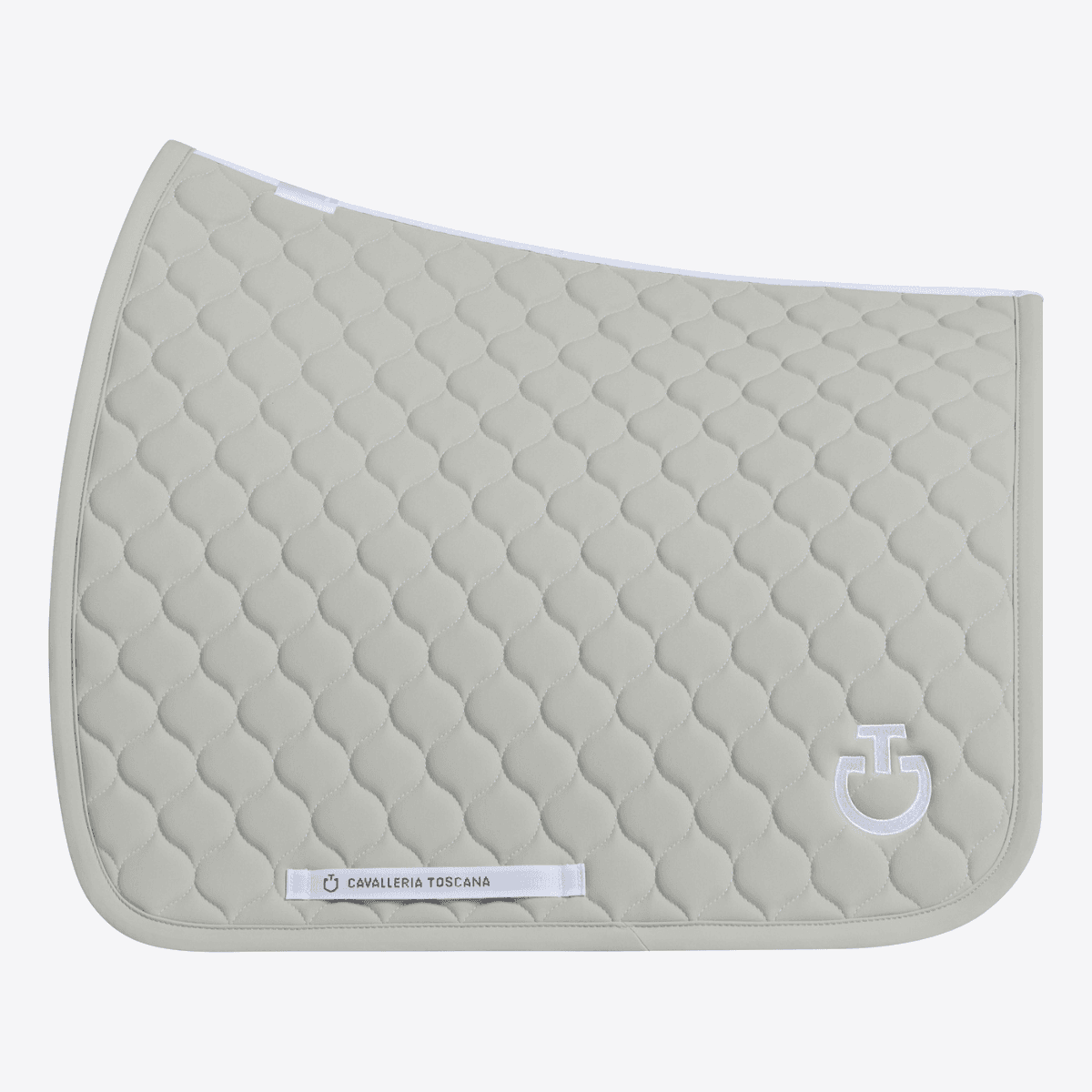 CT Circular Quilted Jersey Dressage Saddle Pad - Belgian Block