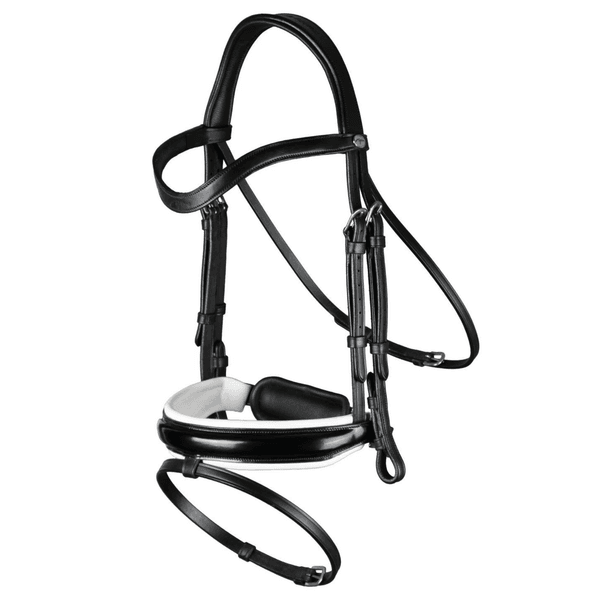 Hovedbilde Dyon WO Large Crank Noseband Bridle w Flash Black