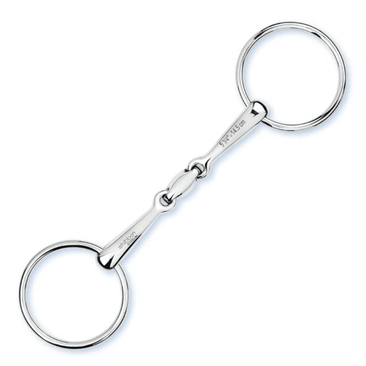 Bitt Stübben Easy-Control Loose Ring Snaffle Tredelt