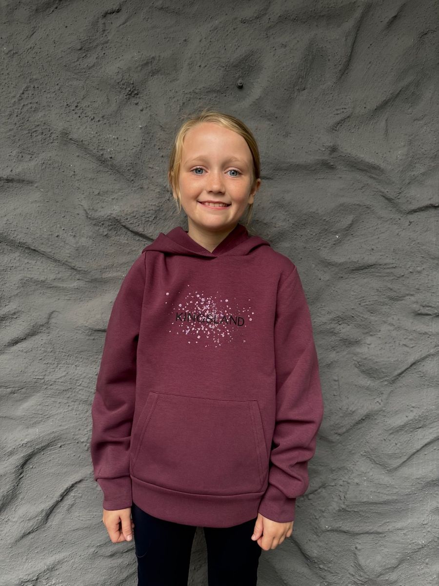 KLMadeline Junior Hoodie Plum Wine