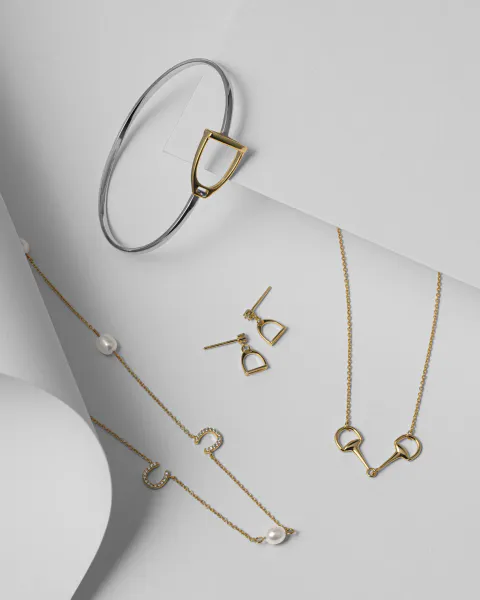 Hovedbilde HERMINES STORY - JOHANNE – Stirrup ørepynt ...