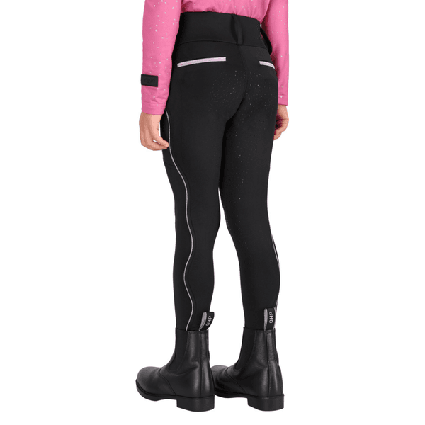 Hovedbilde QHP Riding tights isalyn Junior Full grip 