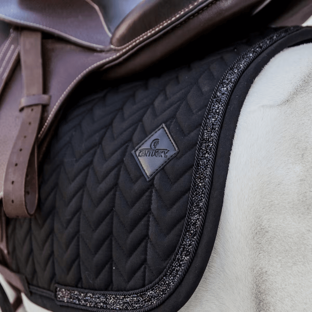 Kentucky Saddle Pad Glitter Stone Jumping Sort
