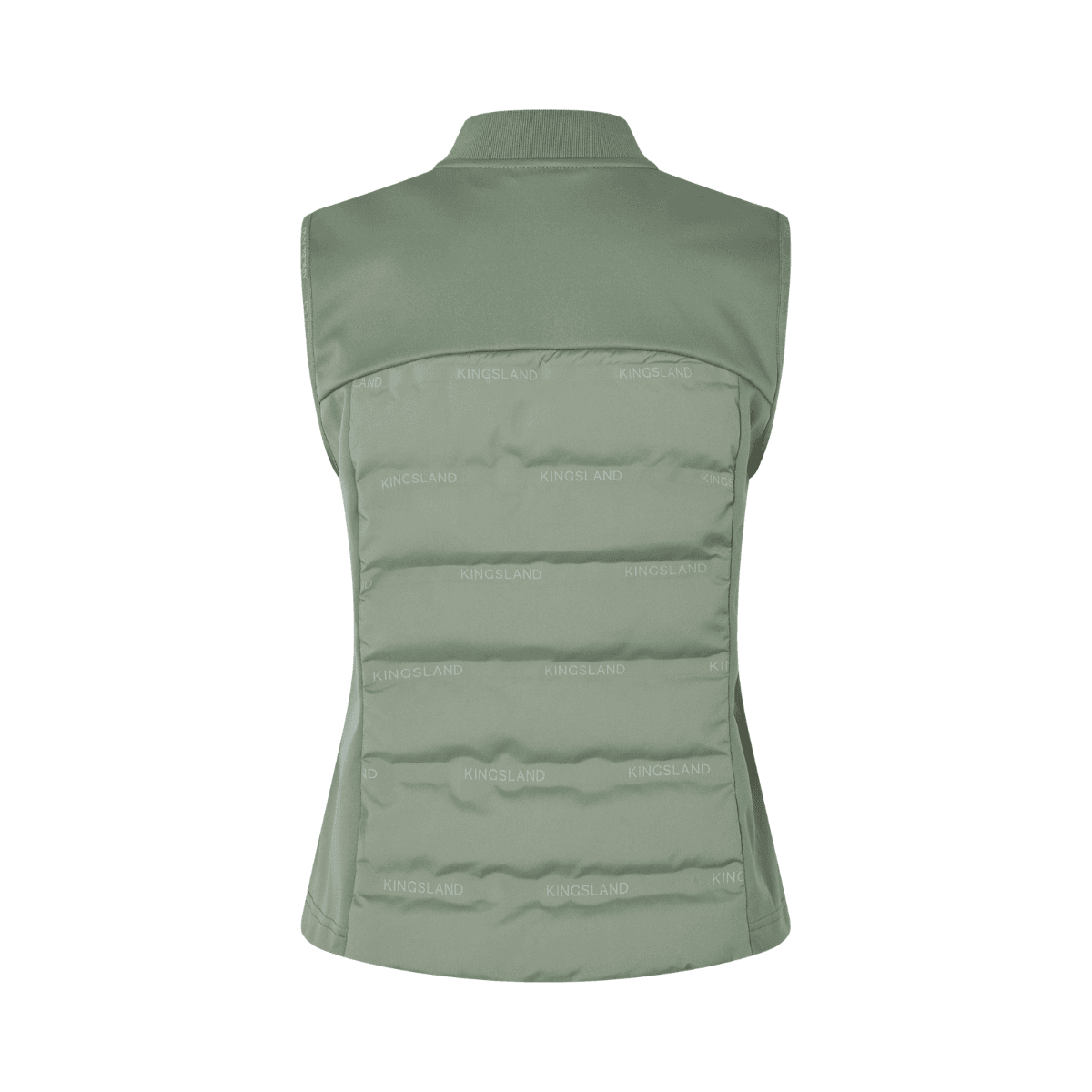 KLLucy Ladies Hybrid Bodywarmer - Green Agave