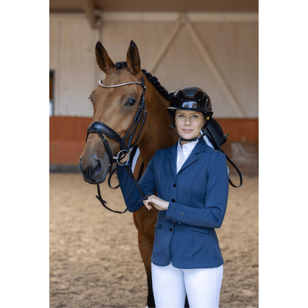 Equipage MIPS Guardian ridehjelm Glossy Glitter top