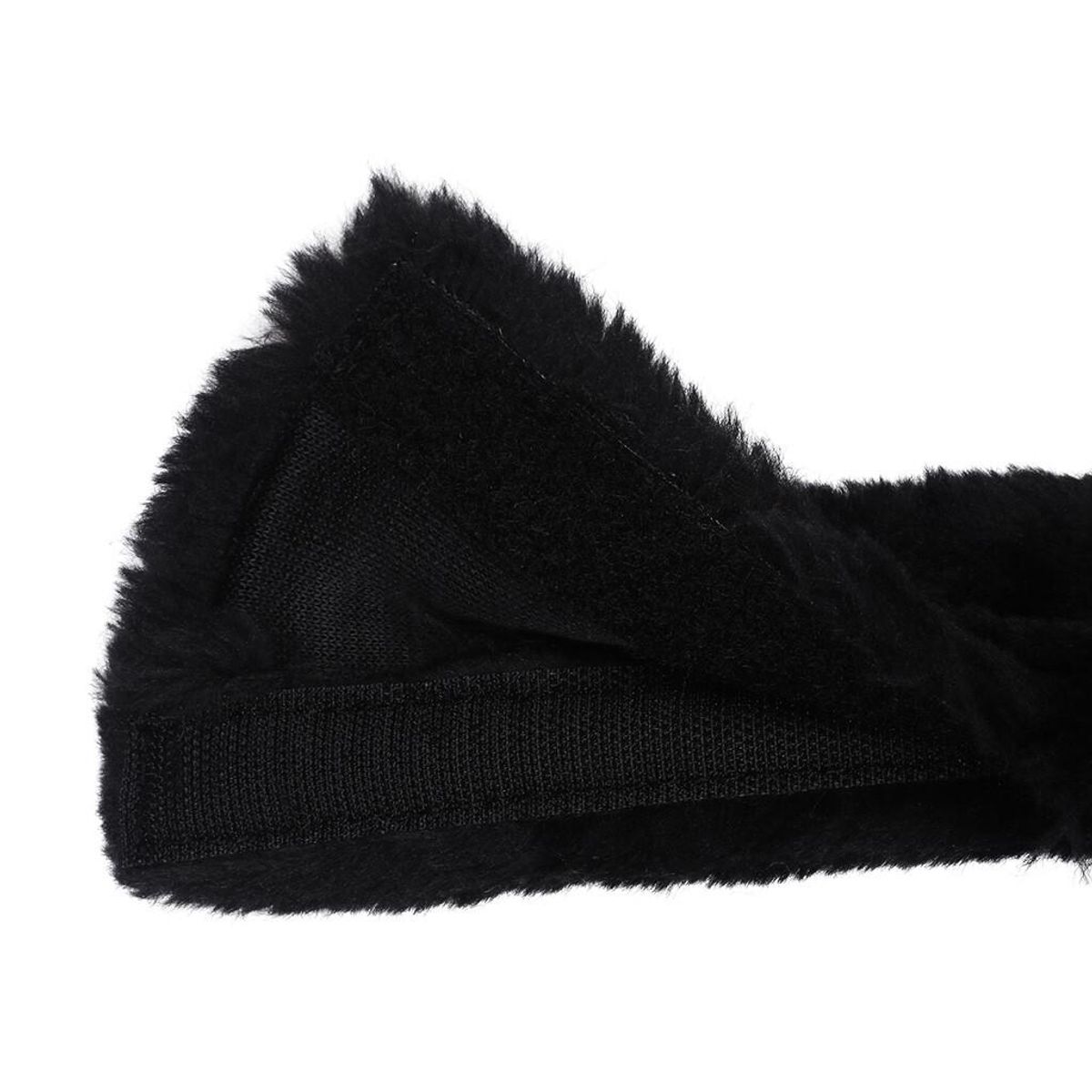 QHP Noseband cover cream