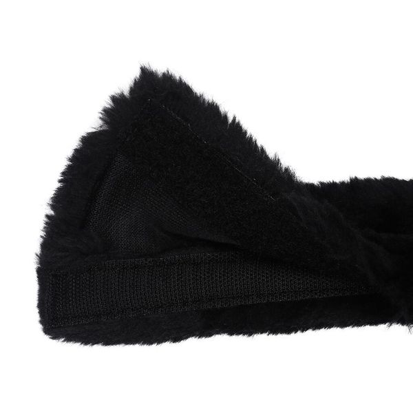 Hovedbilde QHP Noseband cover cream